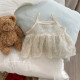 甜美鏤空吊帶上衣