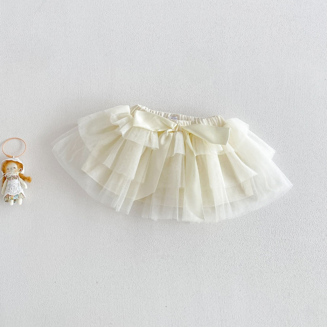 夢幻蝴蝶結蓬蓬紗裙