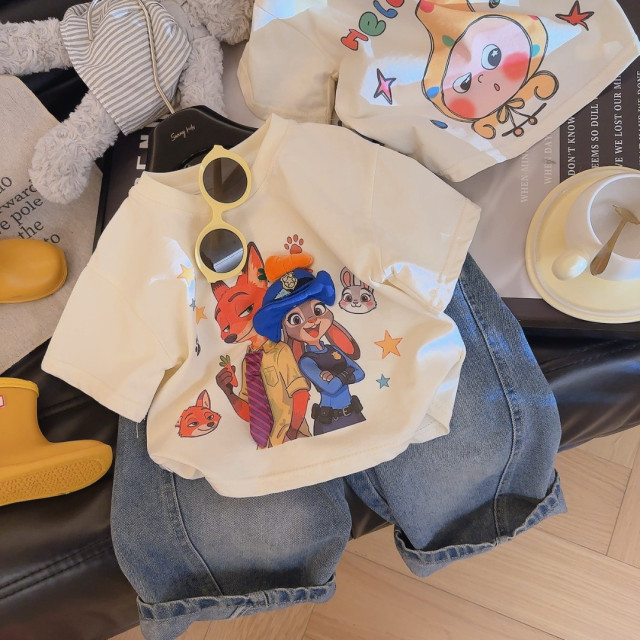 立體警官造型童趣T