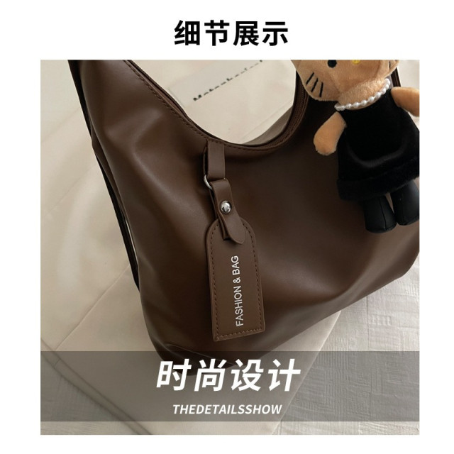 韓系極簡質單肩包