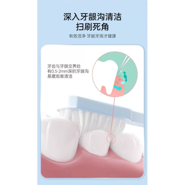 高效清潔口腔牙刷