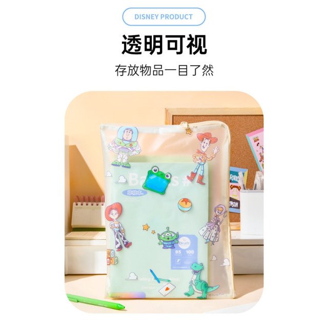 可愛印花透明收納袋