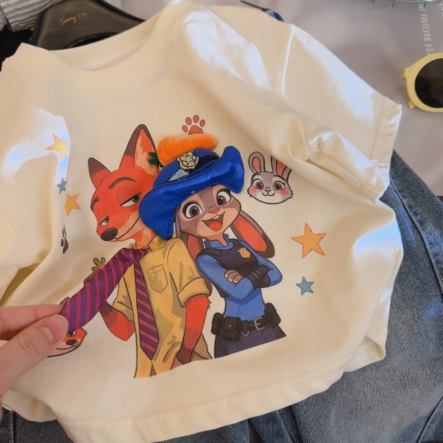 立體警官造型童趣T