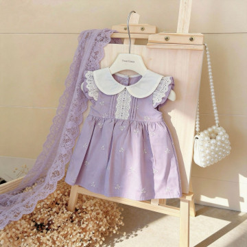 法式甜美公主裙姊妹裝