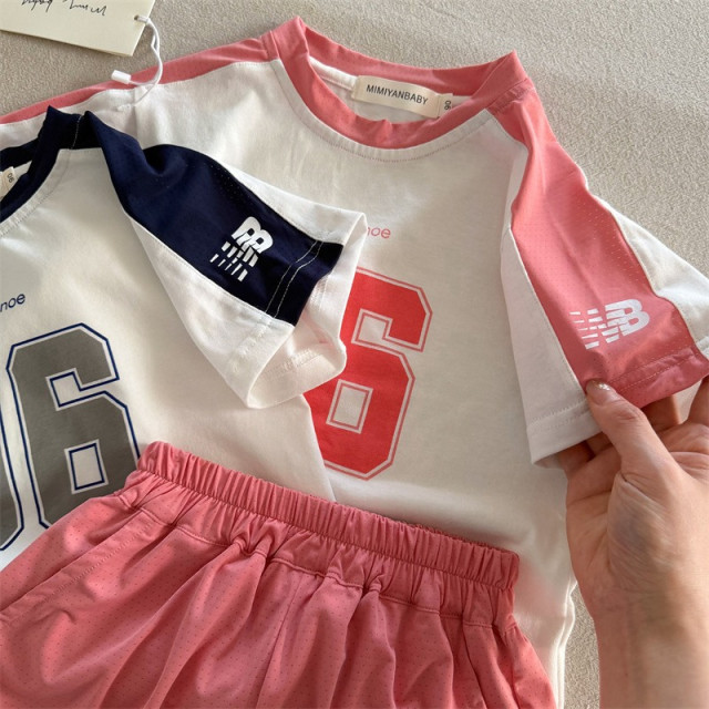 潮流字母拼色套裝