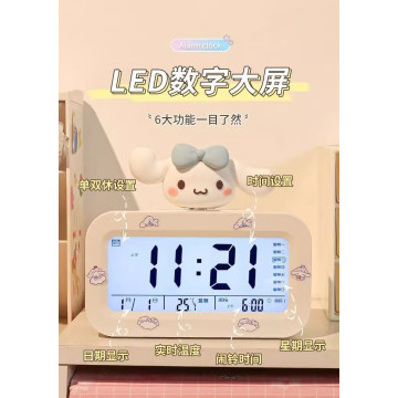 卡通多功能LED電子鬧鐘