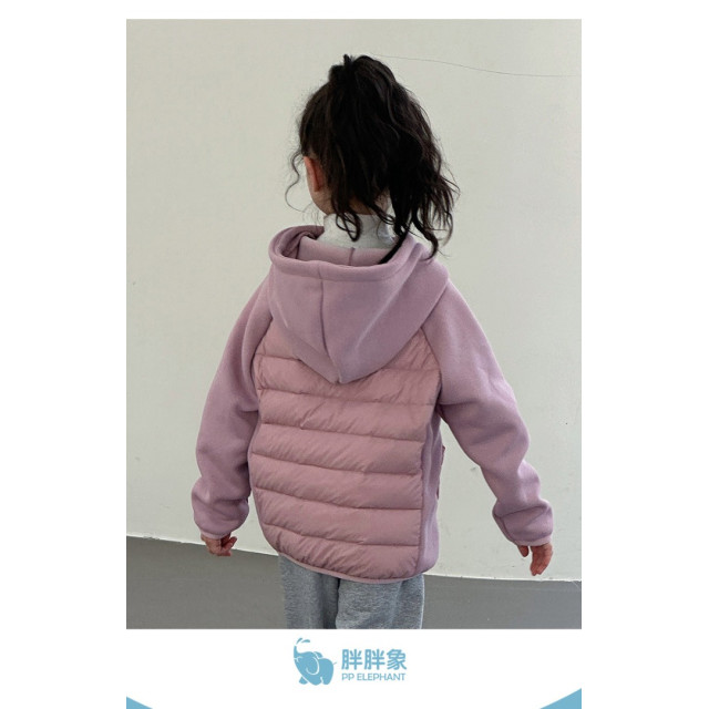保暖羽絨連帽外套