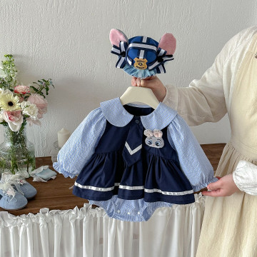 萌兔警察造型包屁衣（贈髮飾）