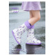 水窪探險高筒防水雨鞋套
