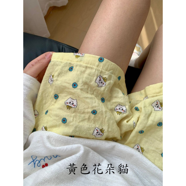 小清新居家短褲