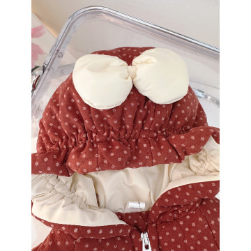 蝴蝶結點點外套(附贈掛飾）