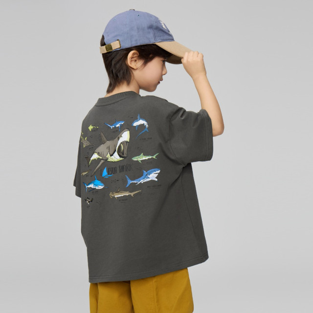 趣味海洋鯊魚短Ｔ