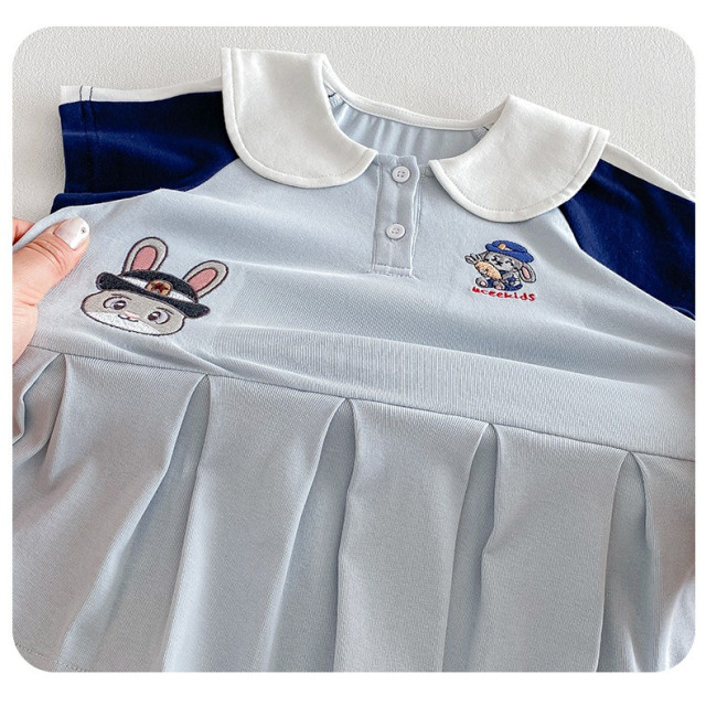 學院風兔子連衣裙