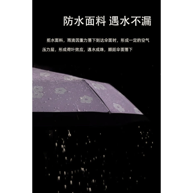 高顏值小花自動傘