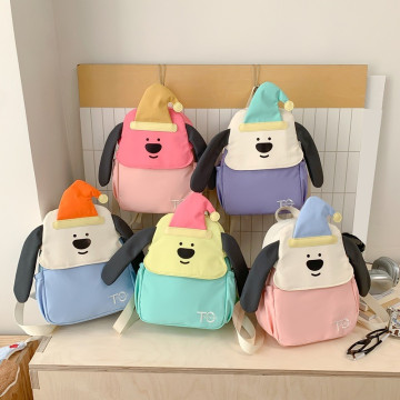 韓系長耳狗狗後背包