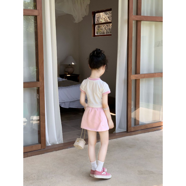 時髦愛心褲裙套裝