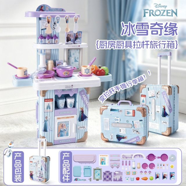 卡通拉桿旅行箱玩具組