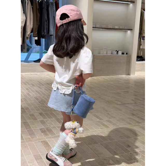 澎澎袖小熊造型Ｔ
