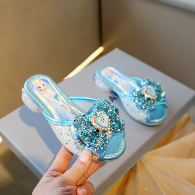 夢幻亮片公主拖鞋