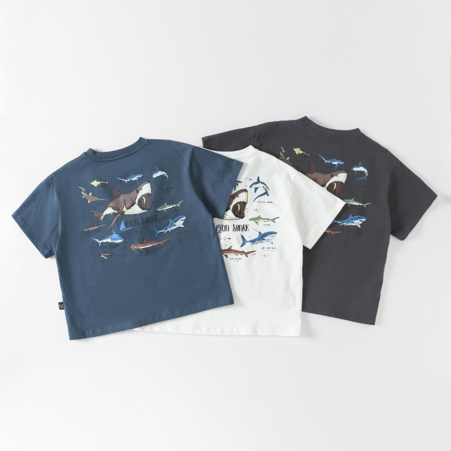 趣味海洋鯊魚短Ｔ
