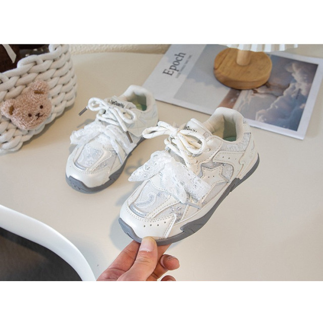 甜系蕾絲蝴蝶結運動鞋
