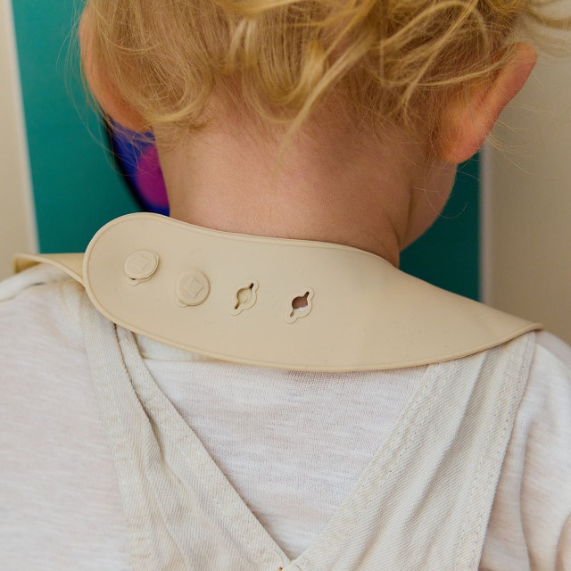 卡通立體防漏圍兜