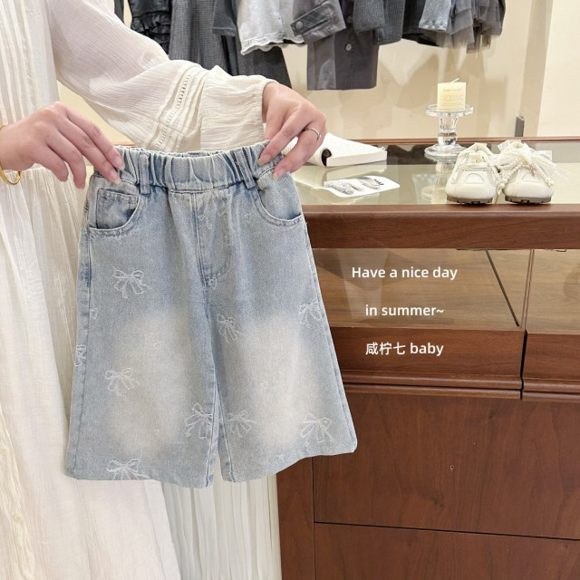 時髦蝴蝶結花邊套組