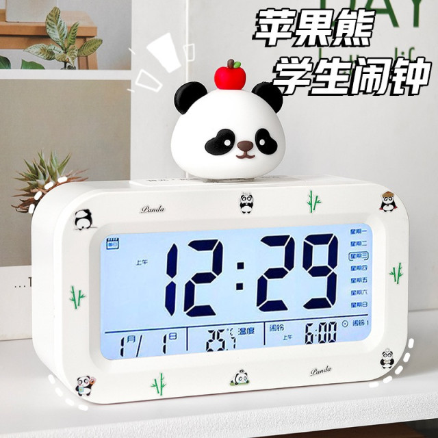 卡通多功能LED電子鬧鐘
