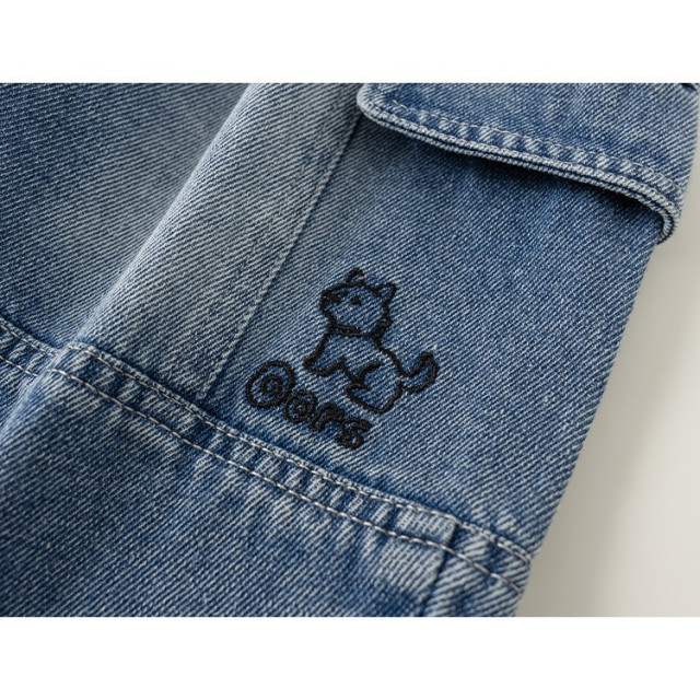 學院風動物刺繡三件套