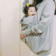 親子暖心袋鼠式連帽母子外套
