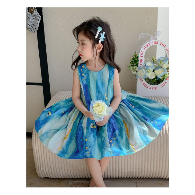 海洋風露背洋裝