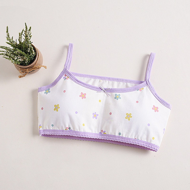 韓系碎花少女小背心（四入）