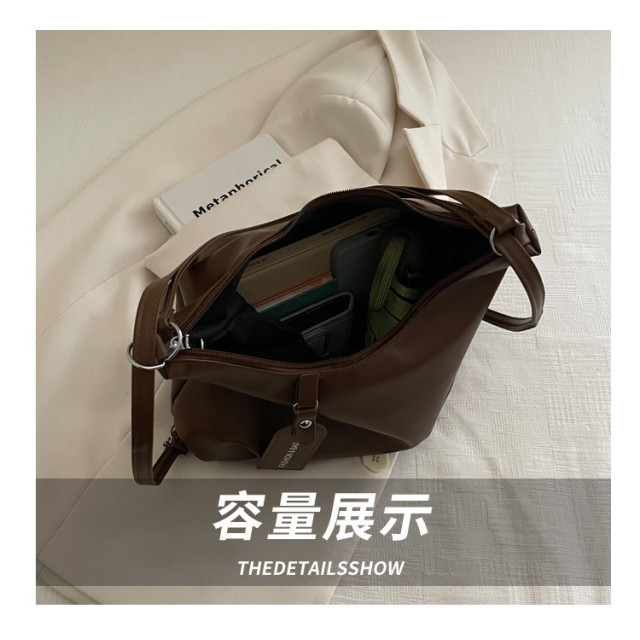 韓系極簡質單肩包