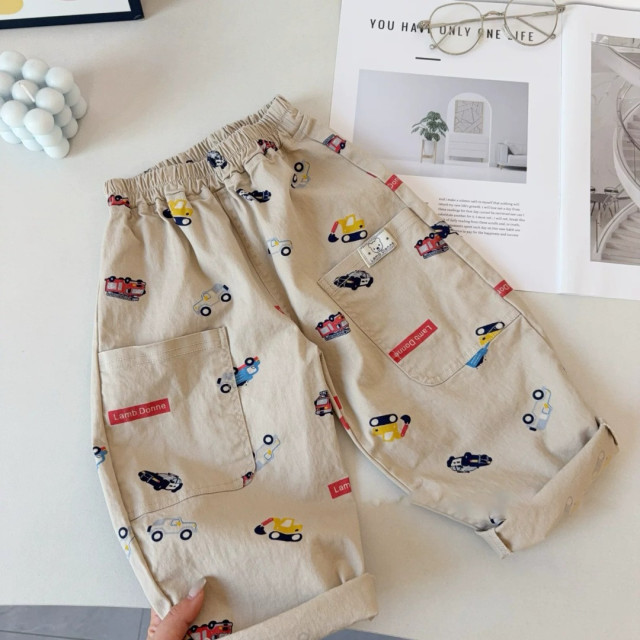 日系車車百搭褲