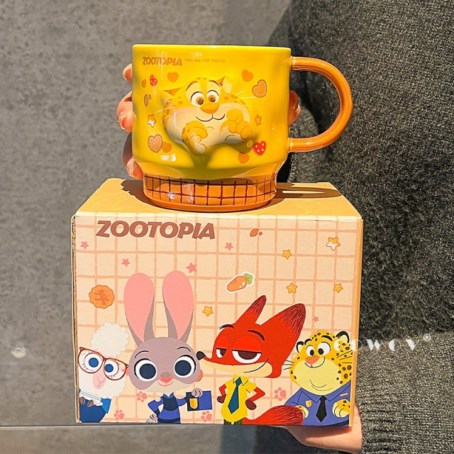 高顏值動物陶瓷馬克杯