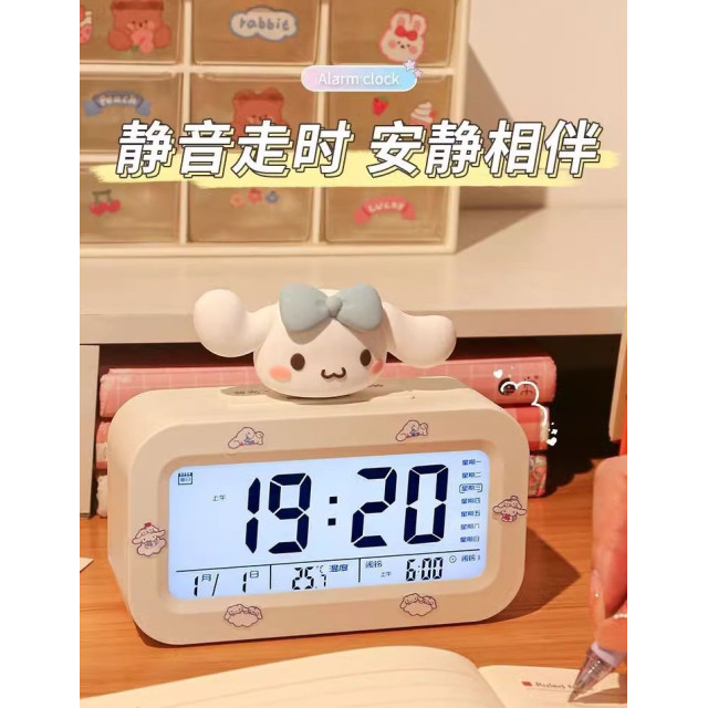 卡通多功能LED電子鬧鐘