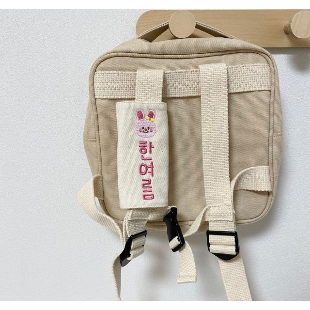 韓系刺繡姓名書包吊牌（客製化）