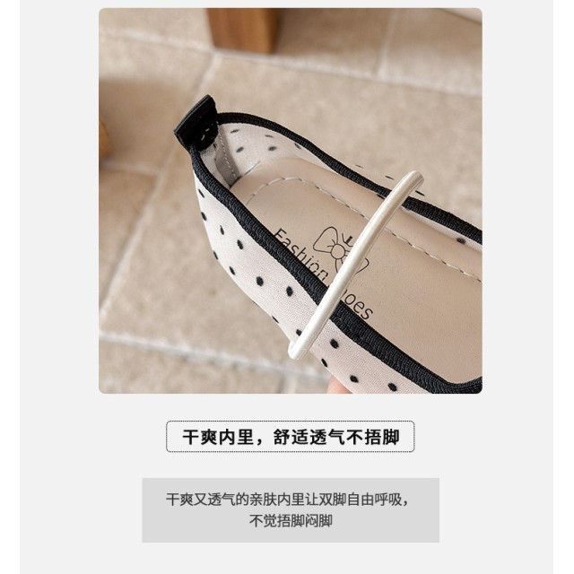 波點小芭蕾公主鞋