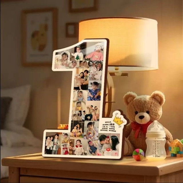 專屬成長紀念數字擺件（客製化）