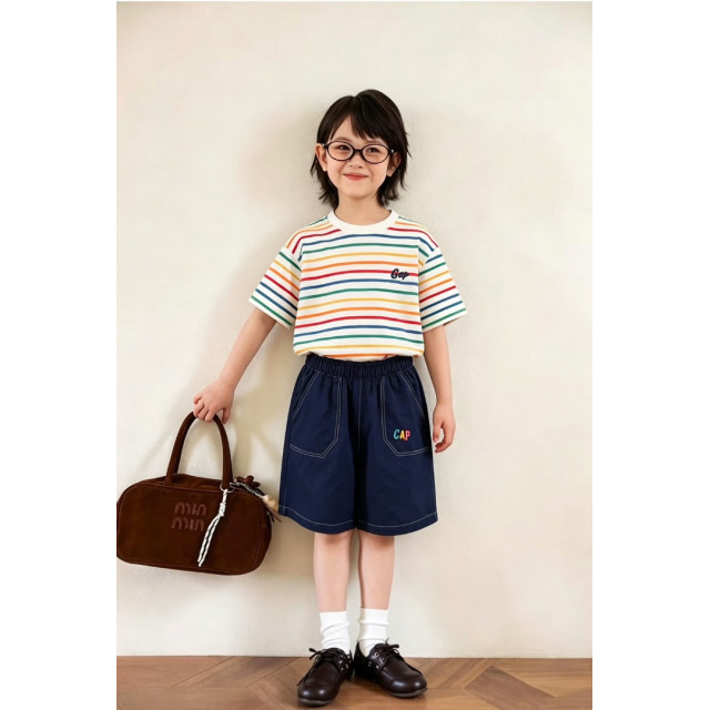 簡約百搭英文三件套組