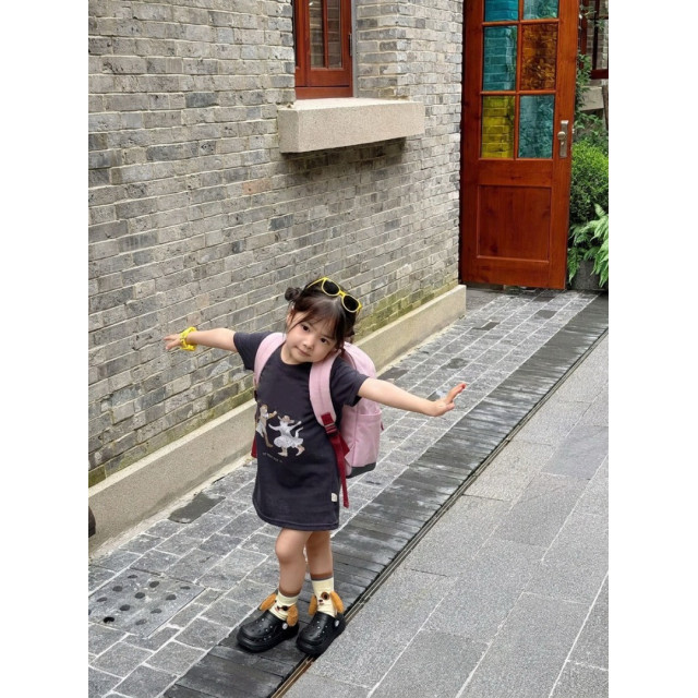 美式小熊雙肩包