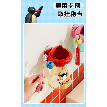 企鵝好朋友壁掛式收納架（兩入組）