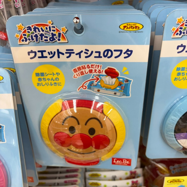 『日本連線』麵包超人造型大臉濕紙巾蓋