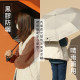 【KINYO】21吋防滑黑膠自動晴雨傘