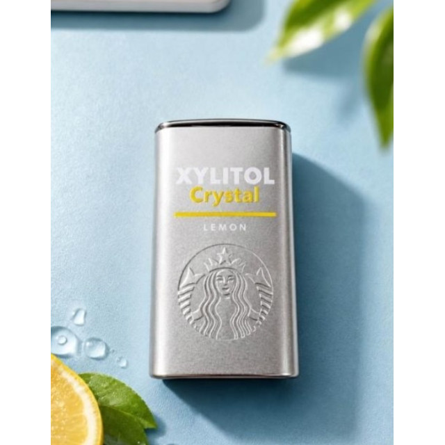 韓國限定 Starbucks 星巴克木醣醇水晶檸檬糖 28g 2盒/組