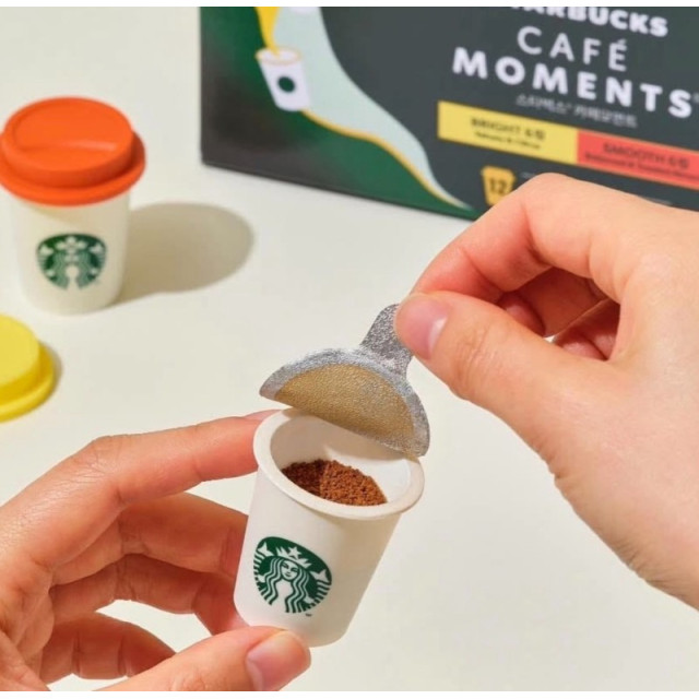韓國 Starbucks Café Moments 迷你隨行杯即溶咖啡禮盒｜12入