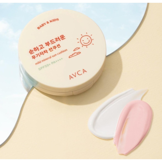 韓國 AVCA 溫和礦物 寶寶氣墊 13g