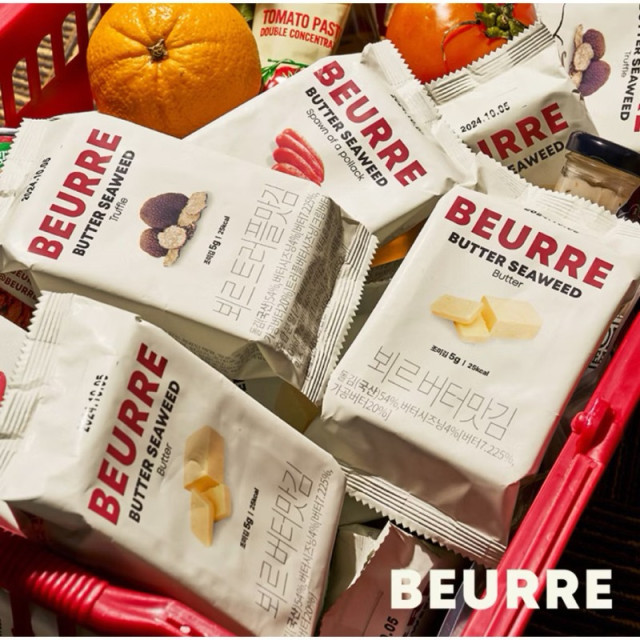 韓國 BEURRE 海苔( 16入)