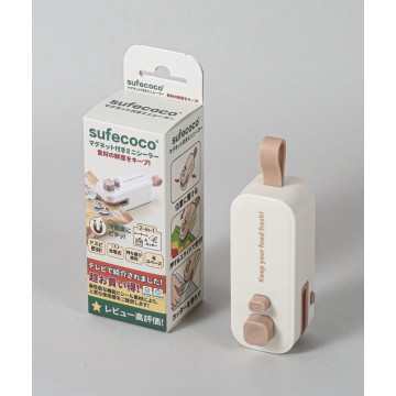 sufecoco 磁吸迷你封口機｜2 合 1 封口開袋神器