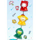 2026 韓國 OLIVE YOUNG × Sanrio 三麗鷗 Rainy Day 雨天系列 可脫式雨衣娃娃鑰匙圈